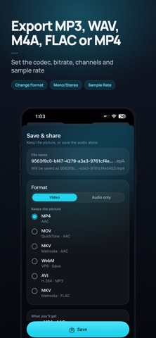 Tuno Audio Video Noise Reducer Screenshot 6 of 7