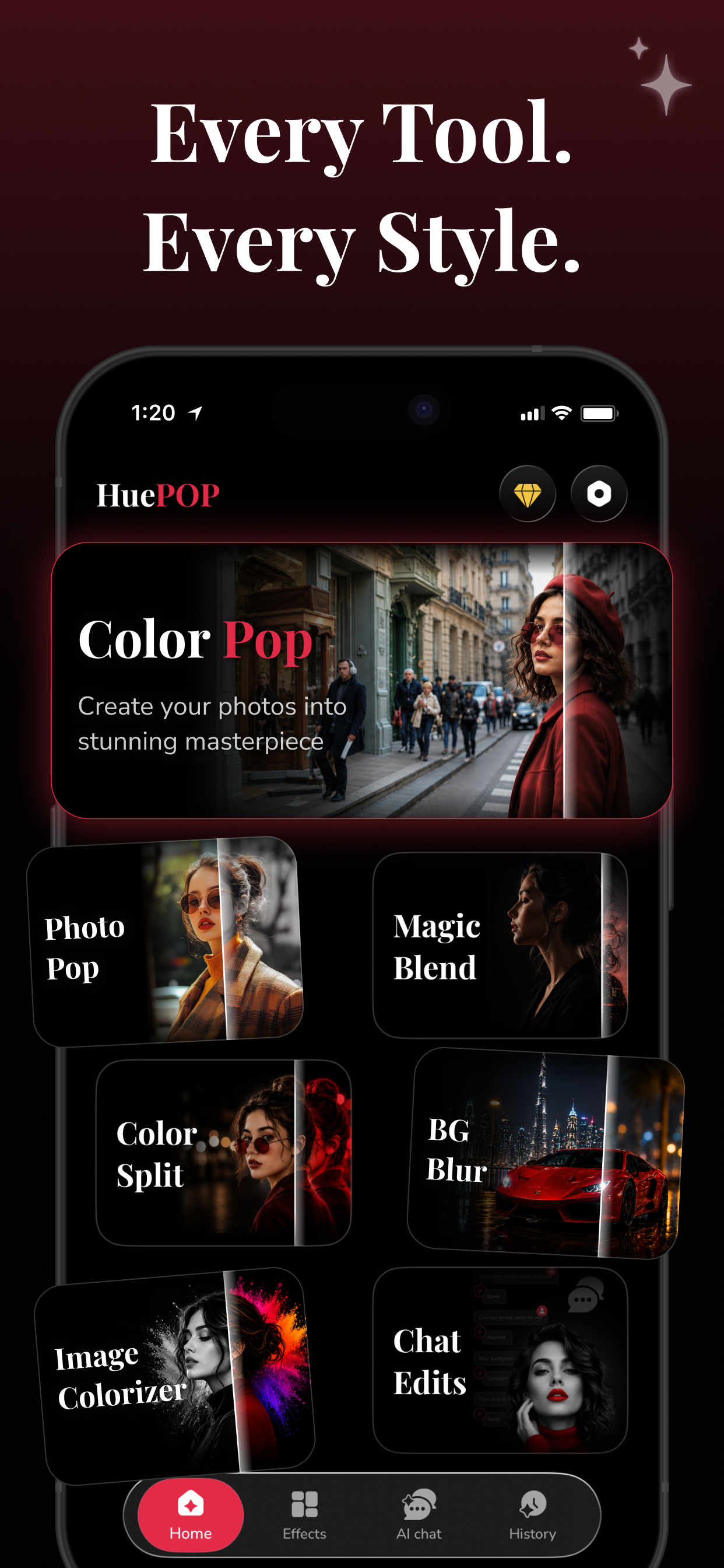 Color Pop Effects AI - HuePop screenshot 3