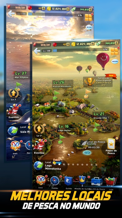 Ace Fishing: Wild Catch iOS Mod IPA screenshot 5 - iOS game interface
