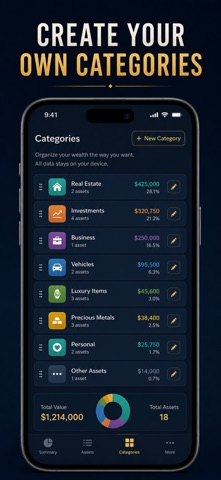 Net Worth: Assets & Debts Screenshot 7 of 9