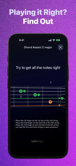 Guitar Wiz - Tuner & Chords screenshot 4