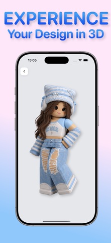 RoMaker: Skin & Outfit Maker iPhone screenshot