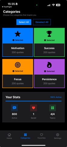 Daily Motivation & Wisdom Screenshot 3 of 3