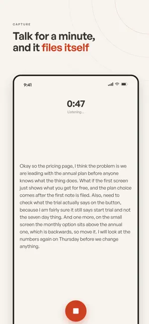 Echo: AI Voice Notes & Journal screenshot 1