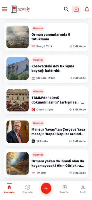 Newsly - Son Dakika Haber screenshot 2