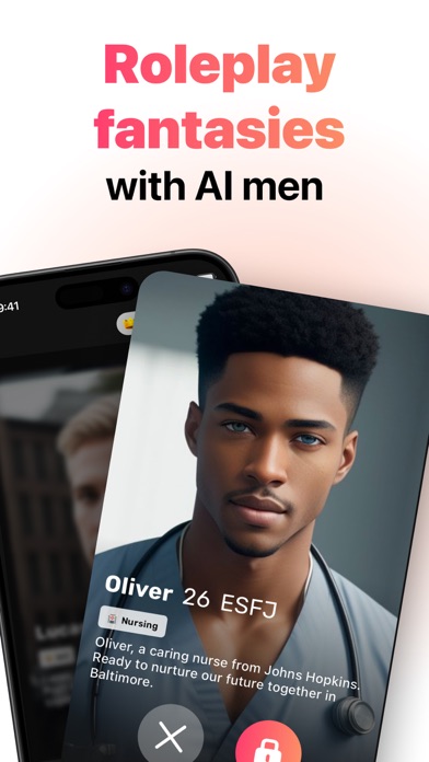 AI Boyfriend Fantasy Chat Screenshot