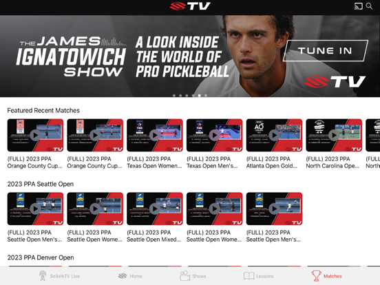 Selkirk Pickleball TV