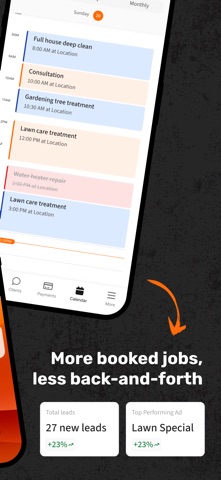 Overbooked : AI Field Service iPhone screenshot
