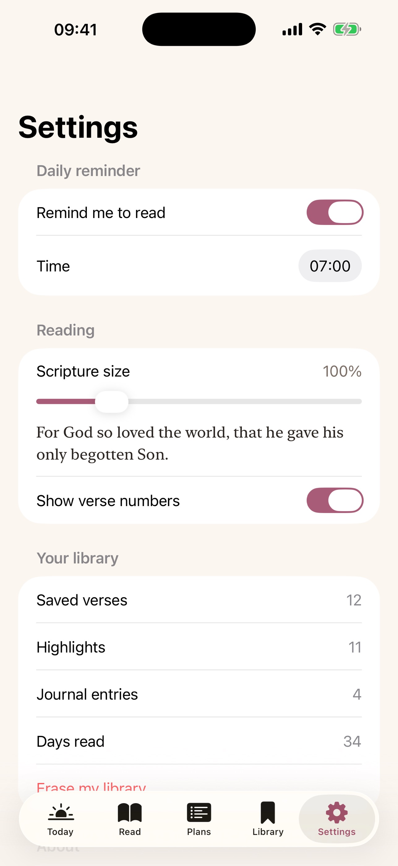 Screenshot 2 of Women's Daily Bible Verse