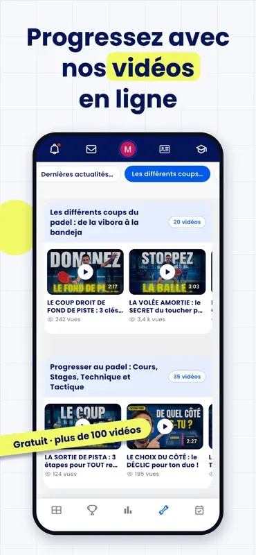 Padel Now: Calendrier, Tournoi screenshot 6 of 8