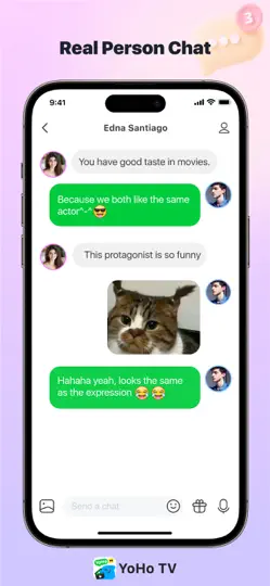 Capture d'écran de YoHo TV -- Drama & Chat sur iPhone 6