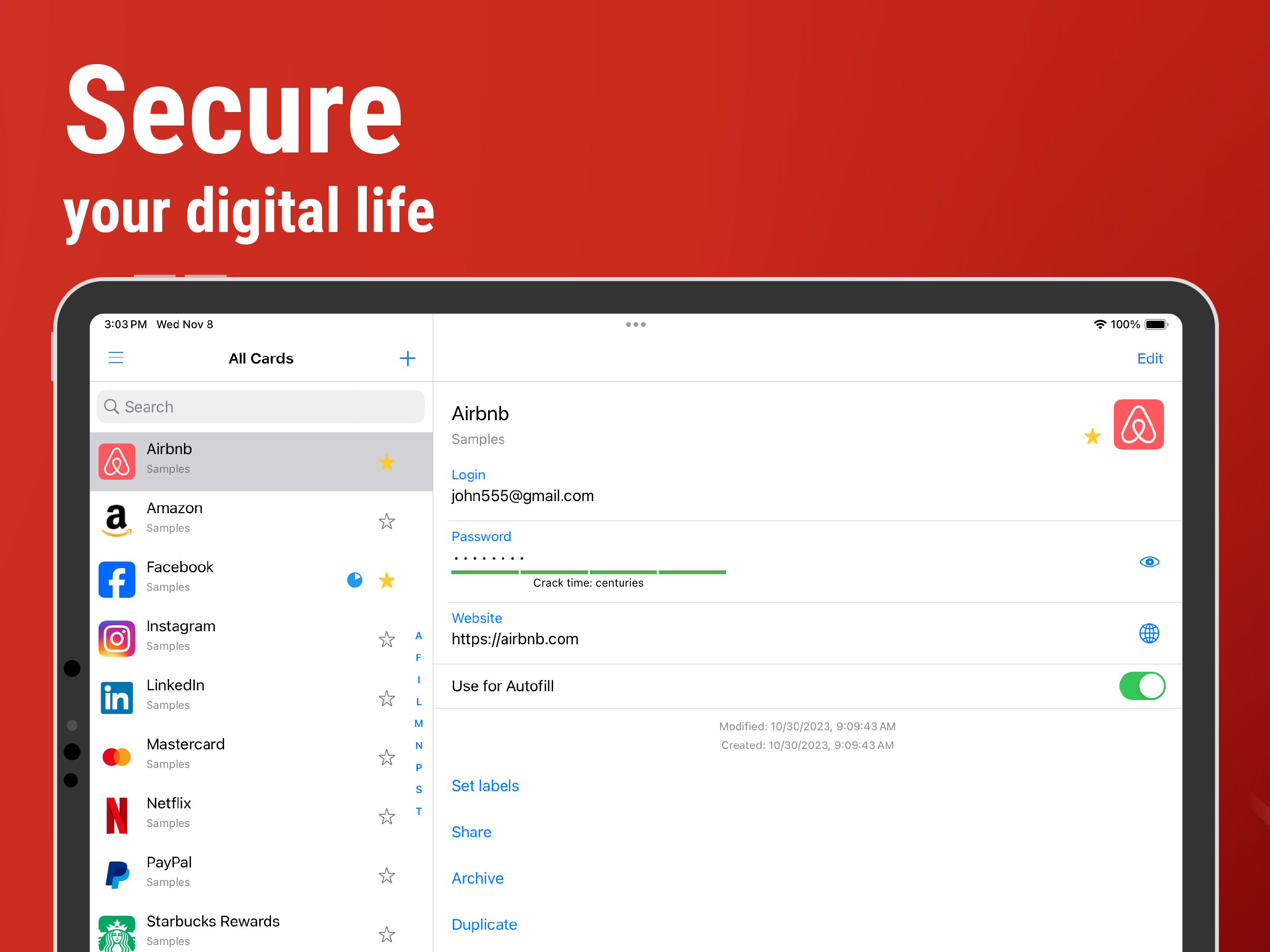 SafeInCloud 1 screenshot 7