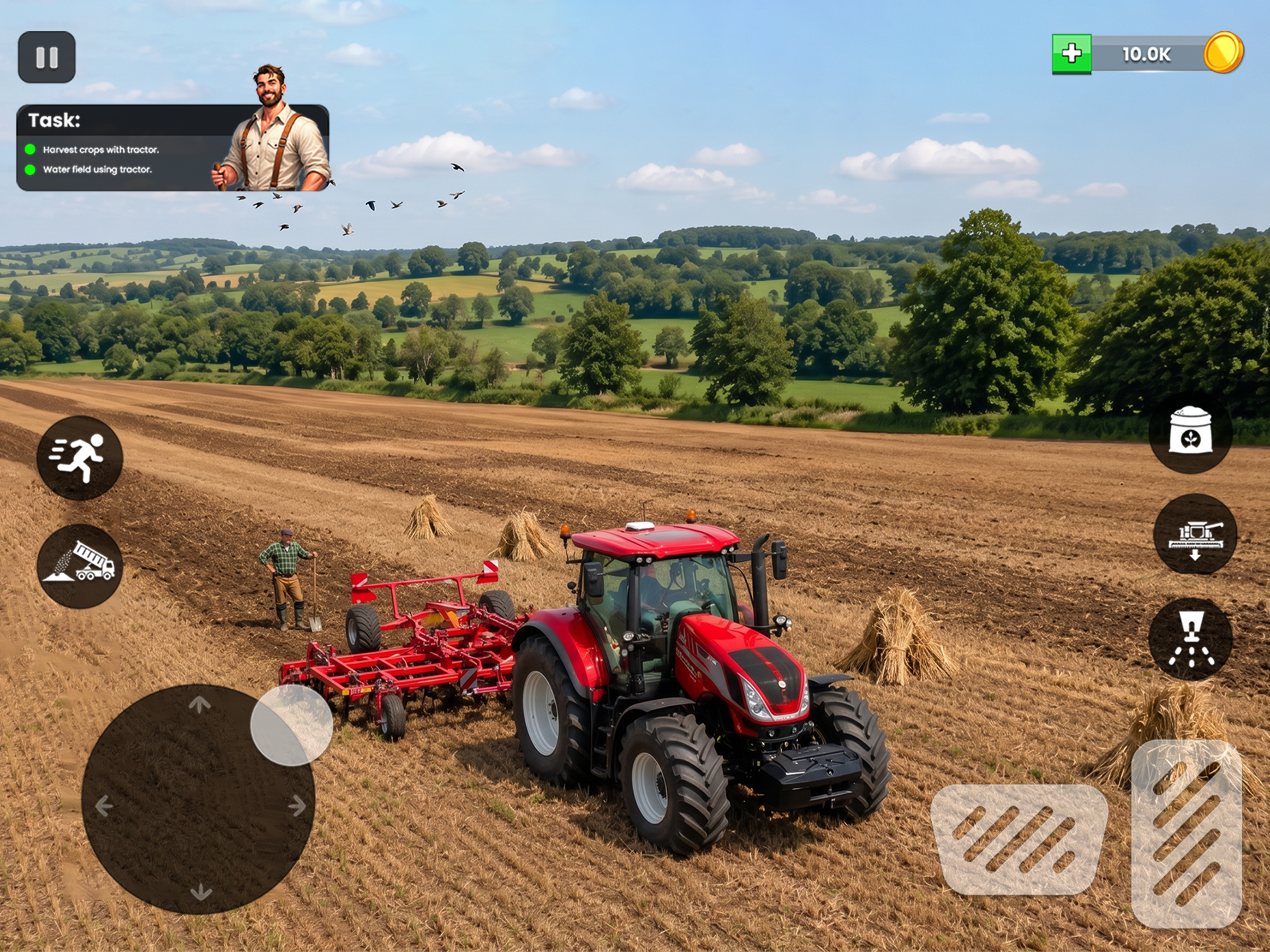 US Tractor Farming Driving 3D screenshot 8