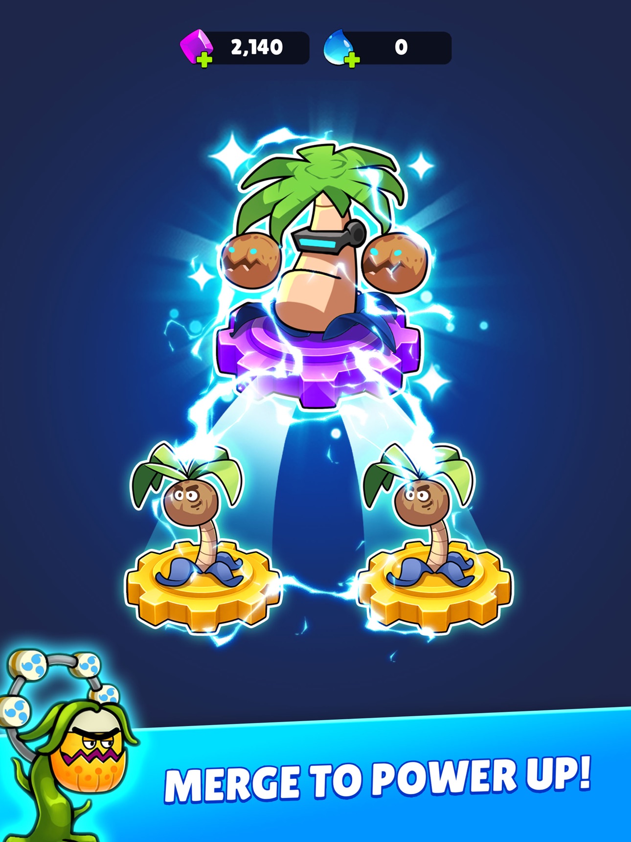 Screenshot 9 of Gear Plants: Merge Defense