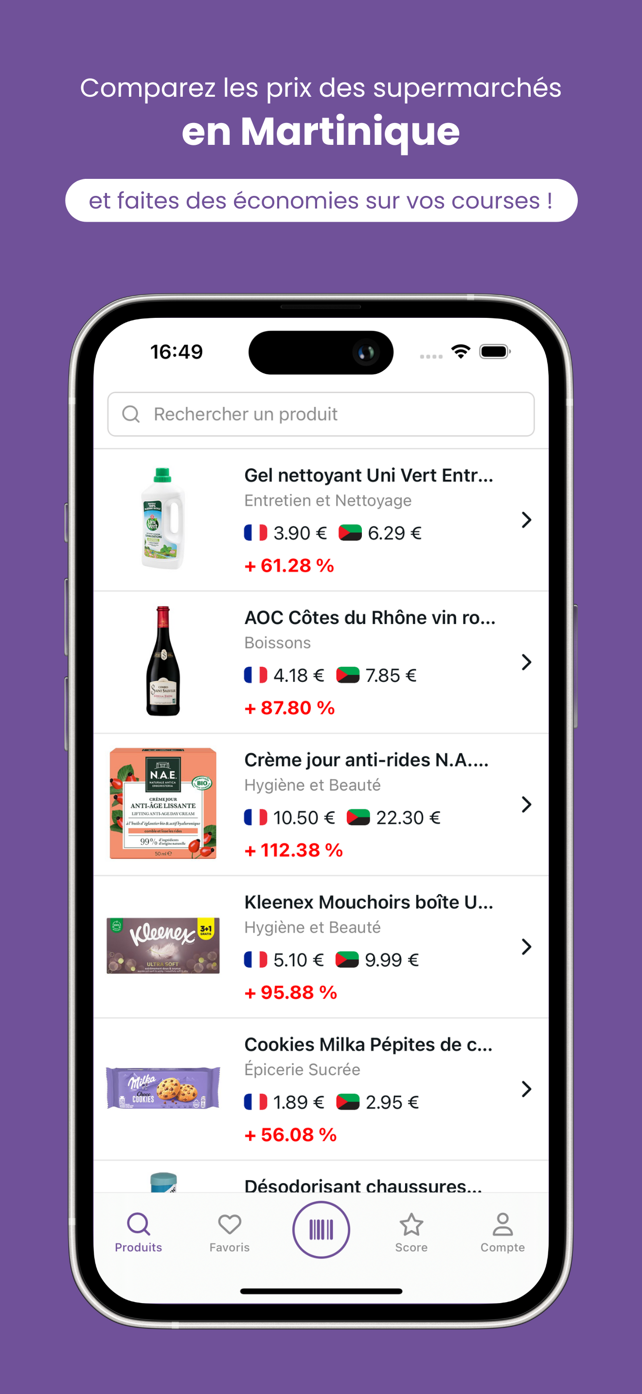 Kiprix - Comparateur de course