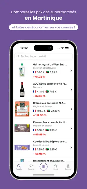 Kiprix - Comparateur de course screenshot 1