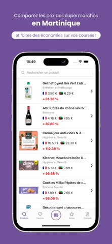 Kiprix - Comparateur de course screenshot