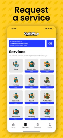 QuikFixs – On Demand Help Screenshot 2 of 5