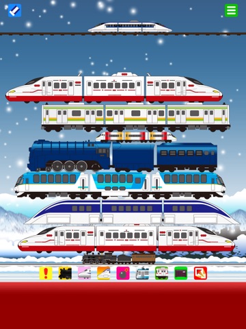 Train Tsumi Tsumi iPad screenshot