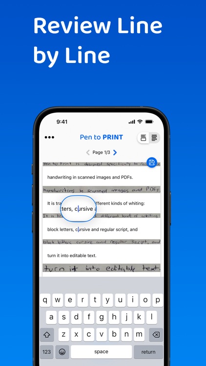 PenToPRINT Handwriting to Text screenshot-8