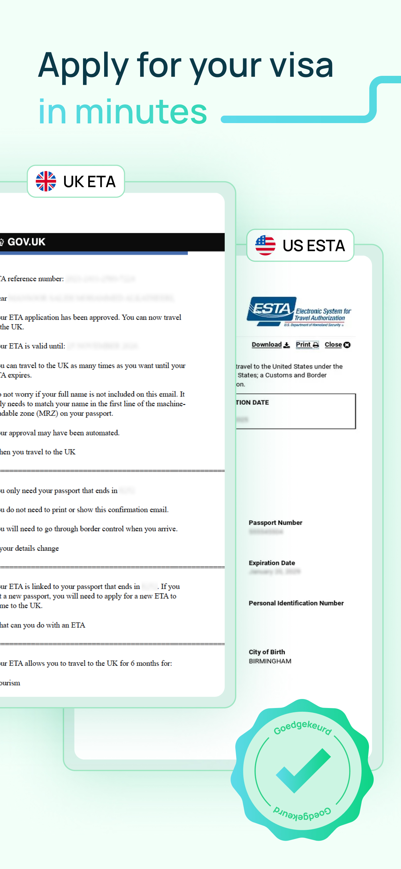 iVisa: ETA, eVisa, NZeTA, Visa