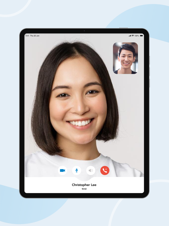 Bumpcall iPad screenshot