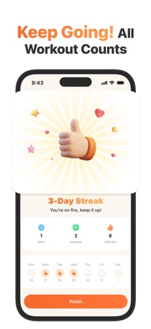 PlusFit: Tai Chi for Beginners iPhone screenshot 7