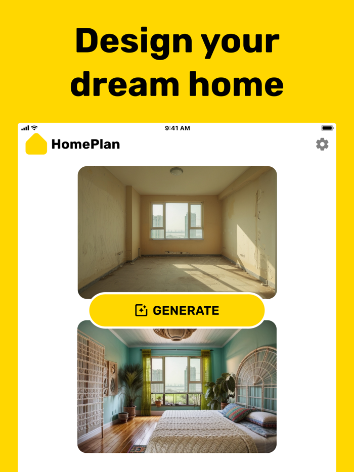 AI Interior Design - HomePlan