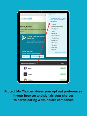 Protect My Choices iPad screenshot