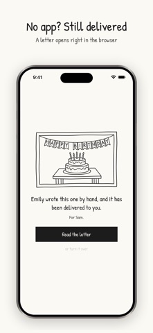 Yours - Handwritten Letters Screenshot 6 of 6