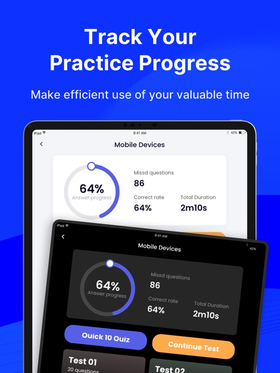 CompTIA A+ Test Prep 2026 iPad screenshot 4 - Education app