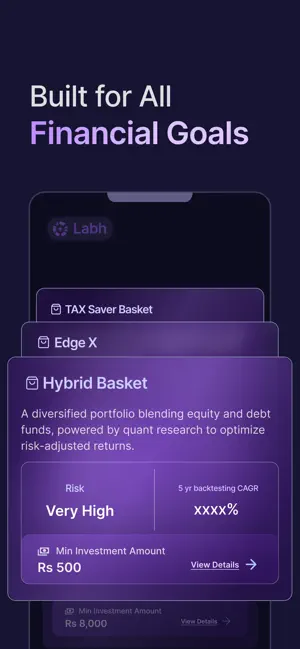 LABH - Mutual Funds & Stocks screenshot 2