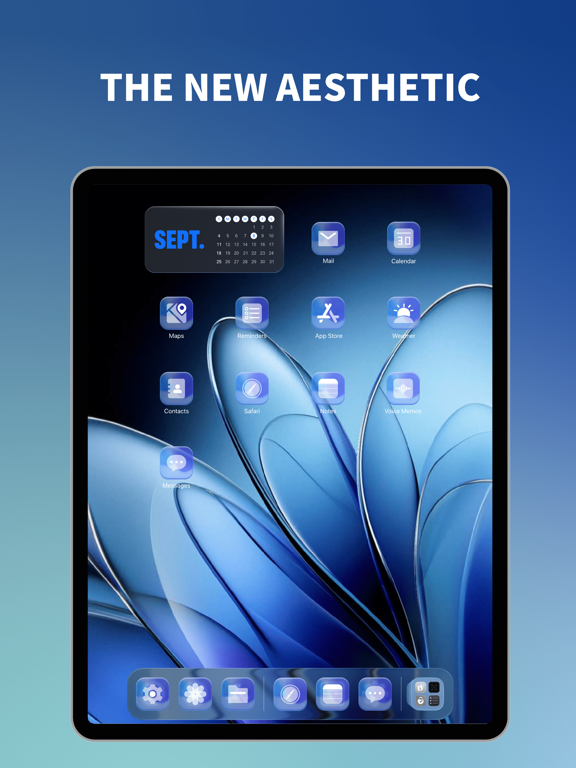 Liquid Theme - 26 Wallpapers iPad screenshot 2 - Graphics & Design app