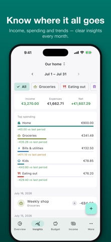 Bill Tracker: Budget Planner iPhone screenshot