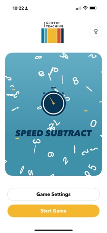 Speed Subtraction screenshot