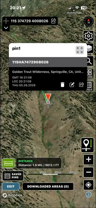 MGRS Offline Map Satellite screenshot 9 of 10