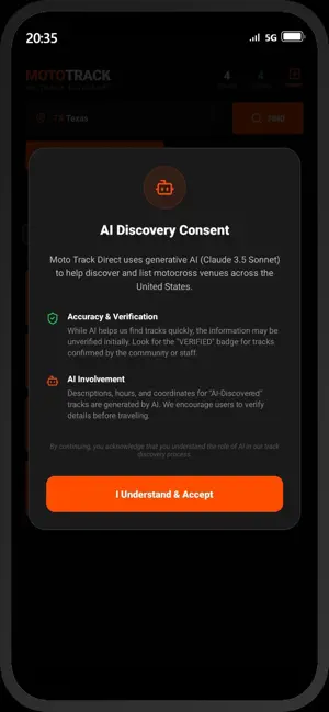 Moto Track Direct screenshot 1