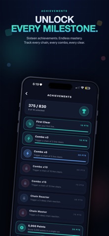 Cascade: Block Puzzle Combo iPhone screenshot