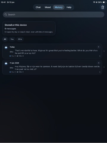 Ollie: Your Calm Buddy iPad screenshot