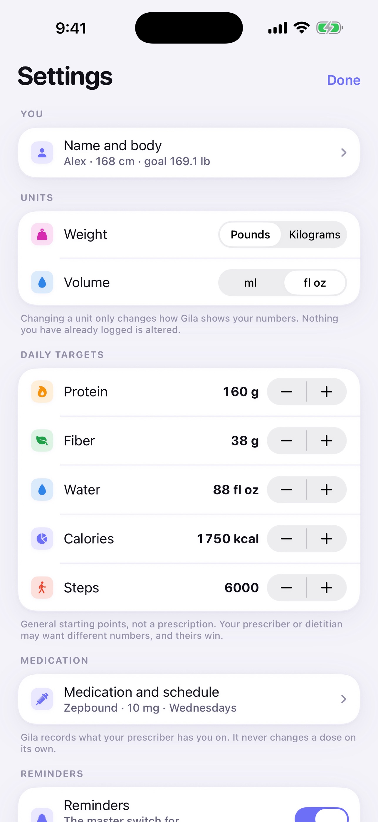 Screenshot 8 of Gila GLP-1 Weight Loss