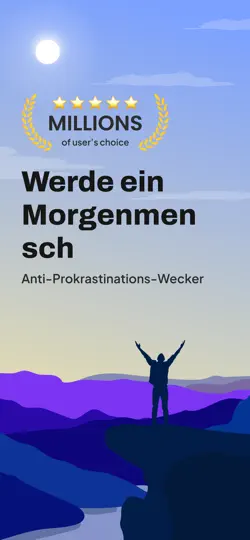 Screenshot von WonUp: Wecker & Missionen auf dem iPhone 1