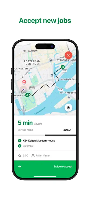 RotterdamGo Driver screenshot 1
