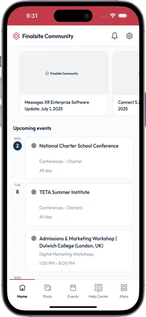 Finalsite Community screenshot 2