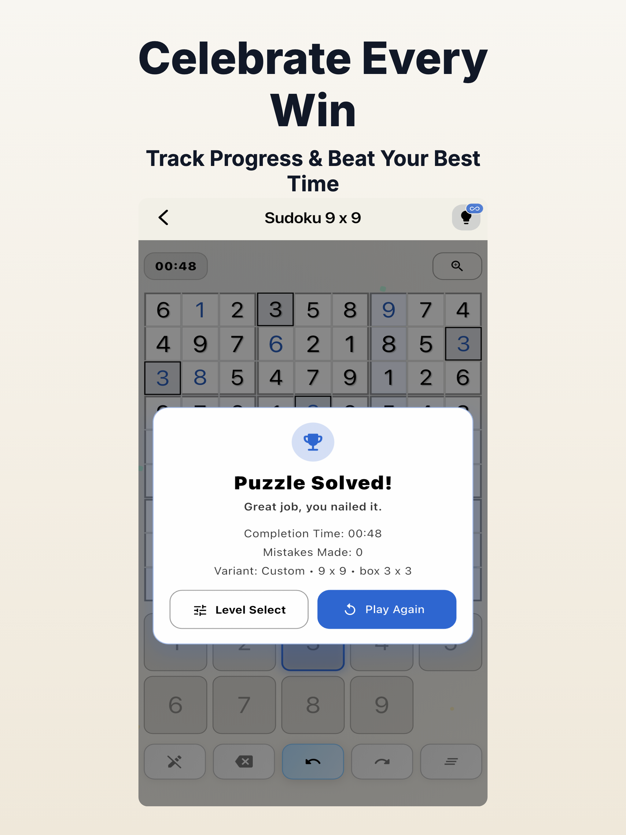 Sudoku Infinity 4x4–16x16 screenshot 14