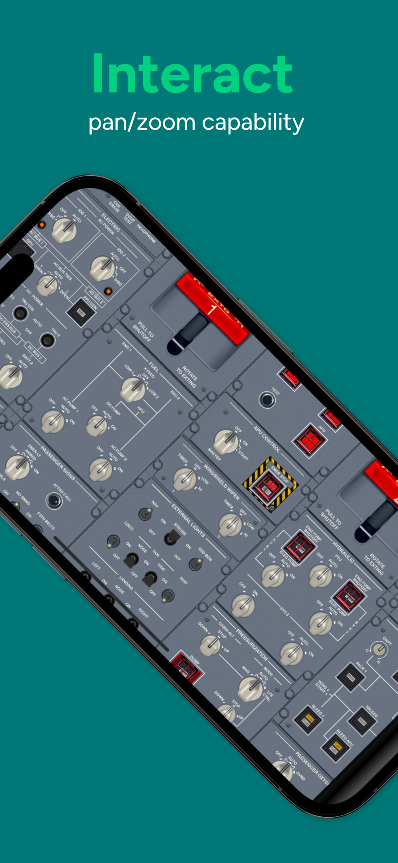 Acron E-Jet E1 Cockpit Fam.