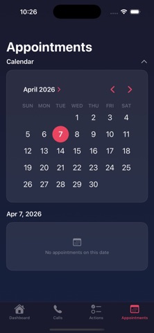Receptionist AI Assistant screenshot