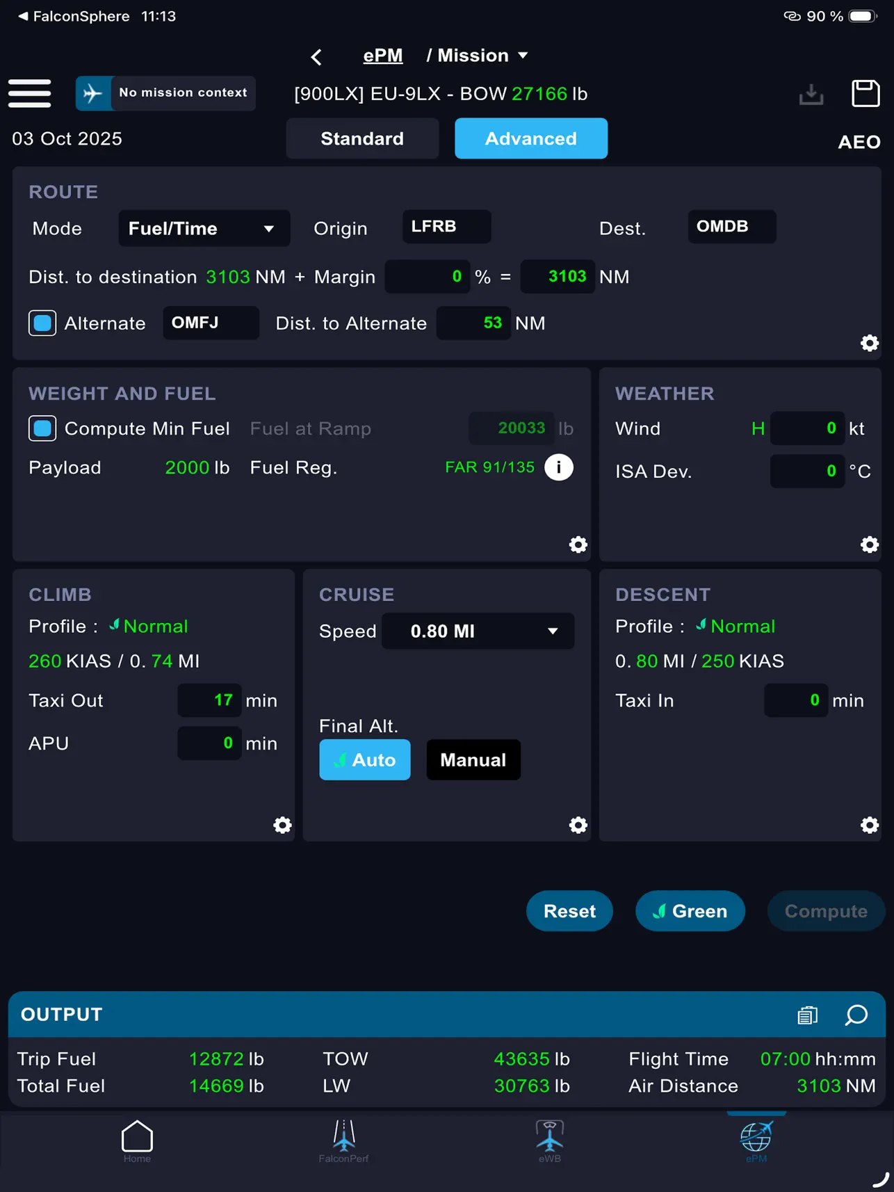 Screenshot #6 pour Falcon EPM 900LX
