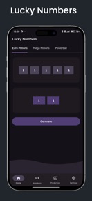 Lucky Lottery Number screenshot