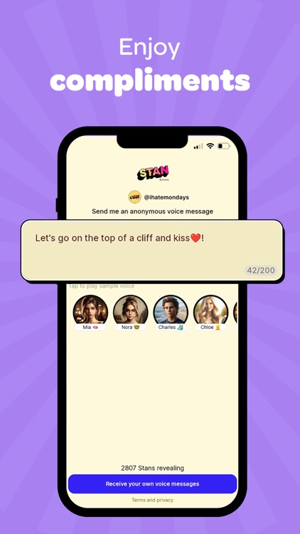 Stan: Anonymous Chat & DM screenshot-3