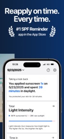 spf.today - sunscreen tracker screenshot